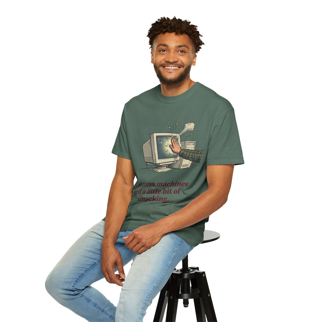 Sometimes Machines Need a Little Bit of Smacking — CRT Tee