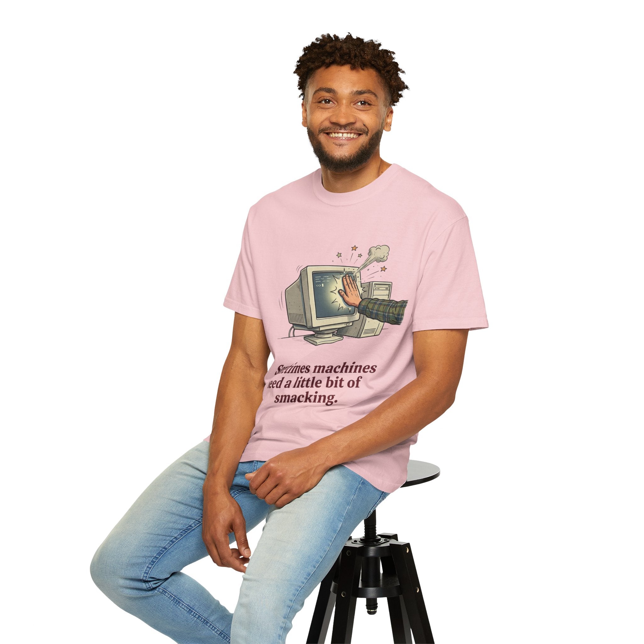 Sometimes Machines Need a Little Bit of Smacking — CRT Tee