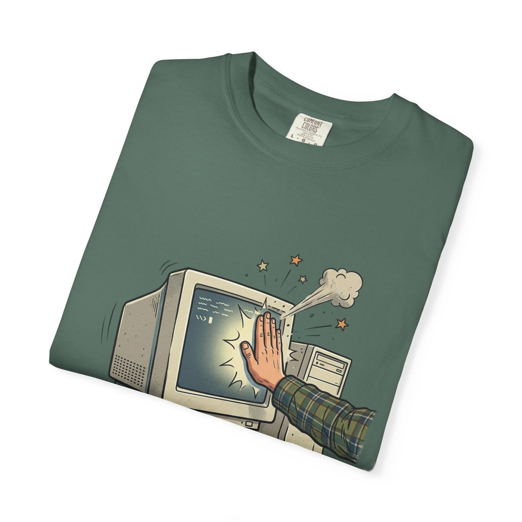 Sometimes Machines Need a Little Bit of Smacking — CRT Tee