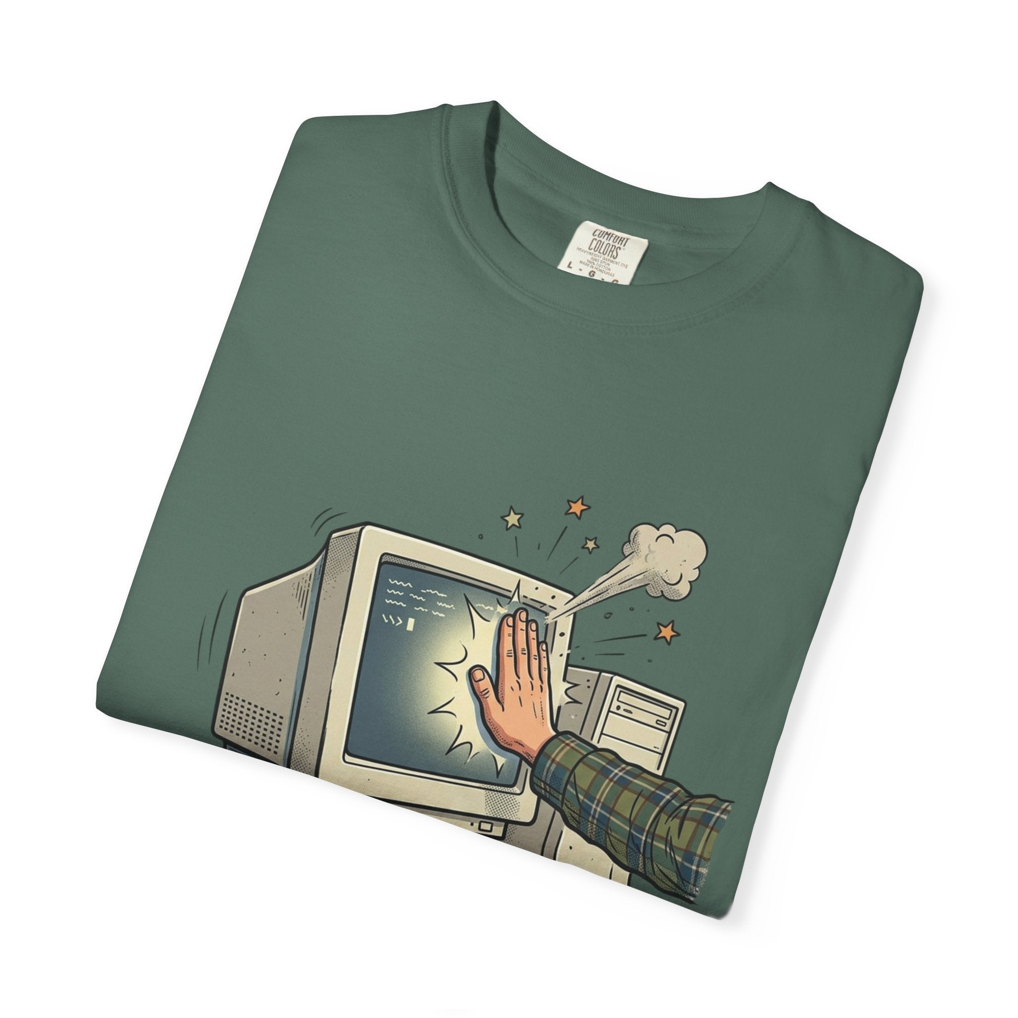 Sometimes Machines Need a Little Bit of Smacking — CRT Tee