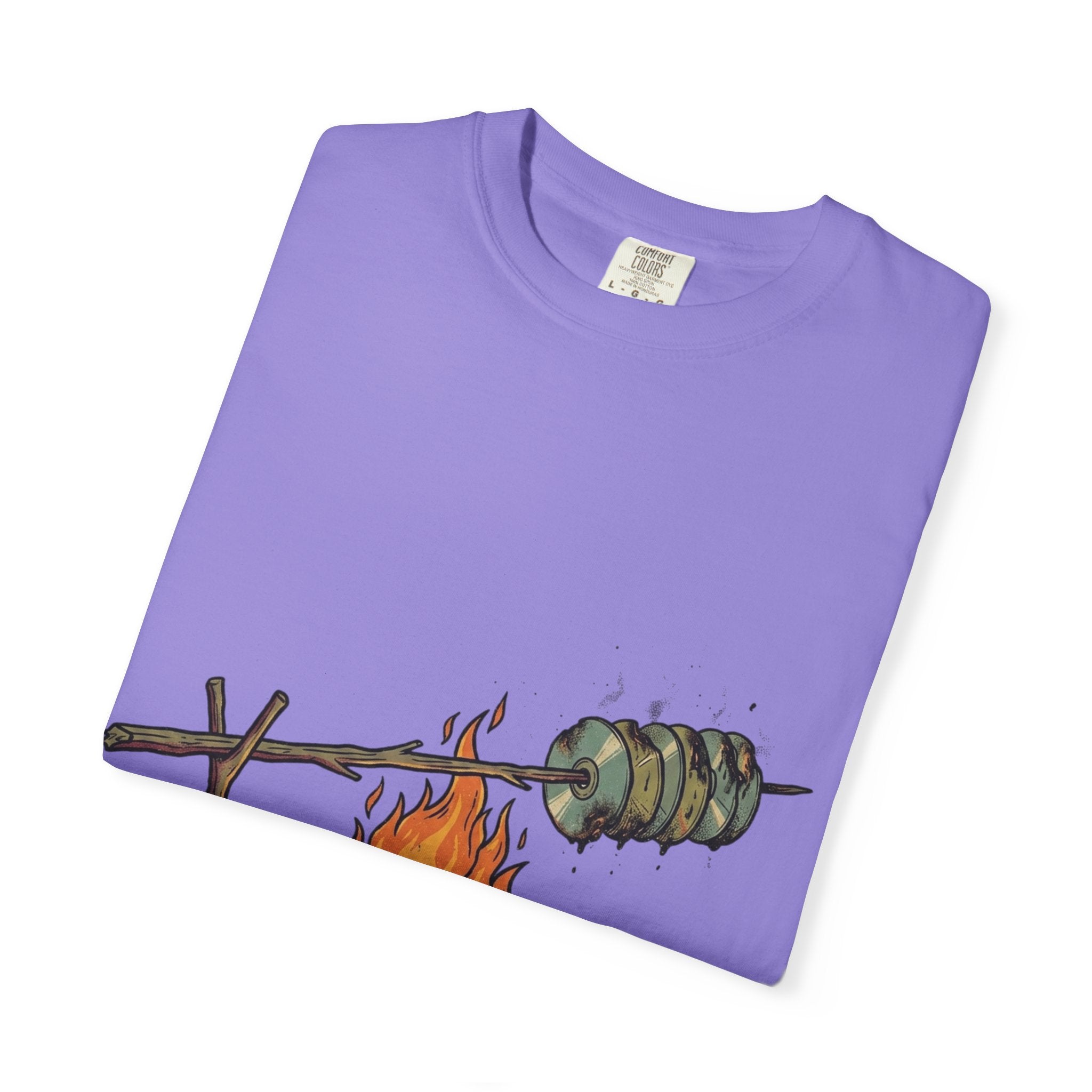 We Used to Burn CDs — Campfire Tee