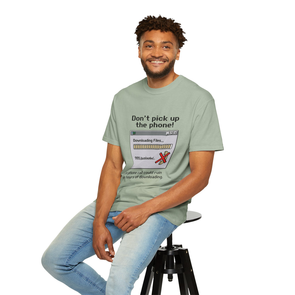 Don't Pick Up The Phone! — Dial-Up Tee