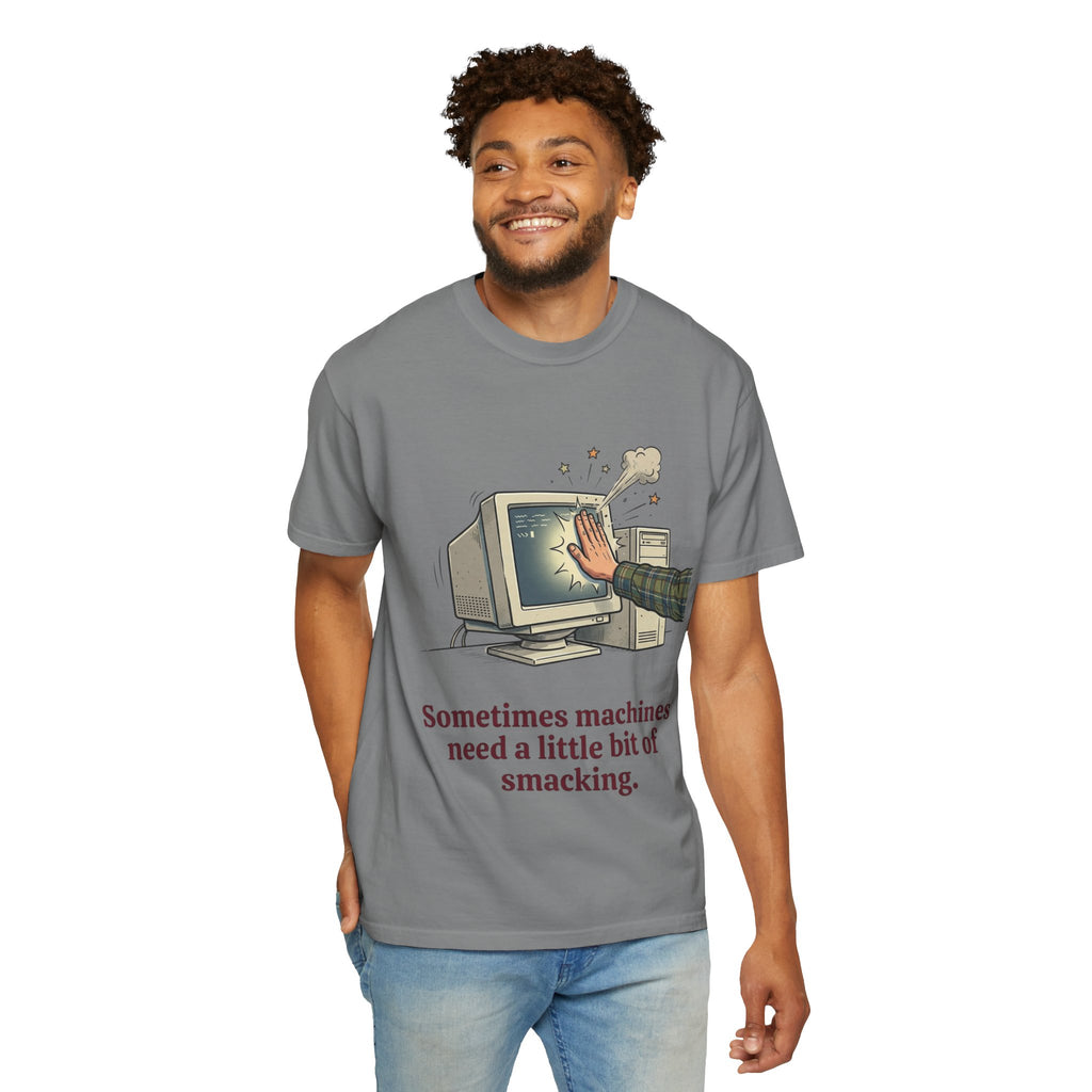 Sometimes Machines Need a Little Bit of Smacking — CRT Tee