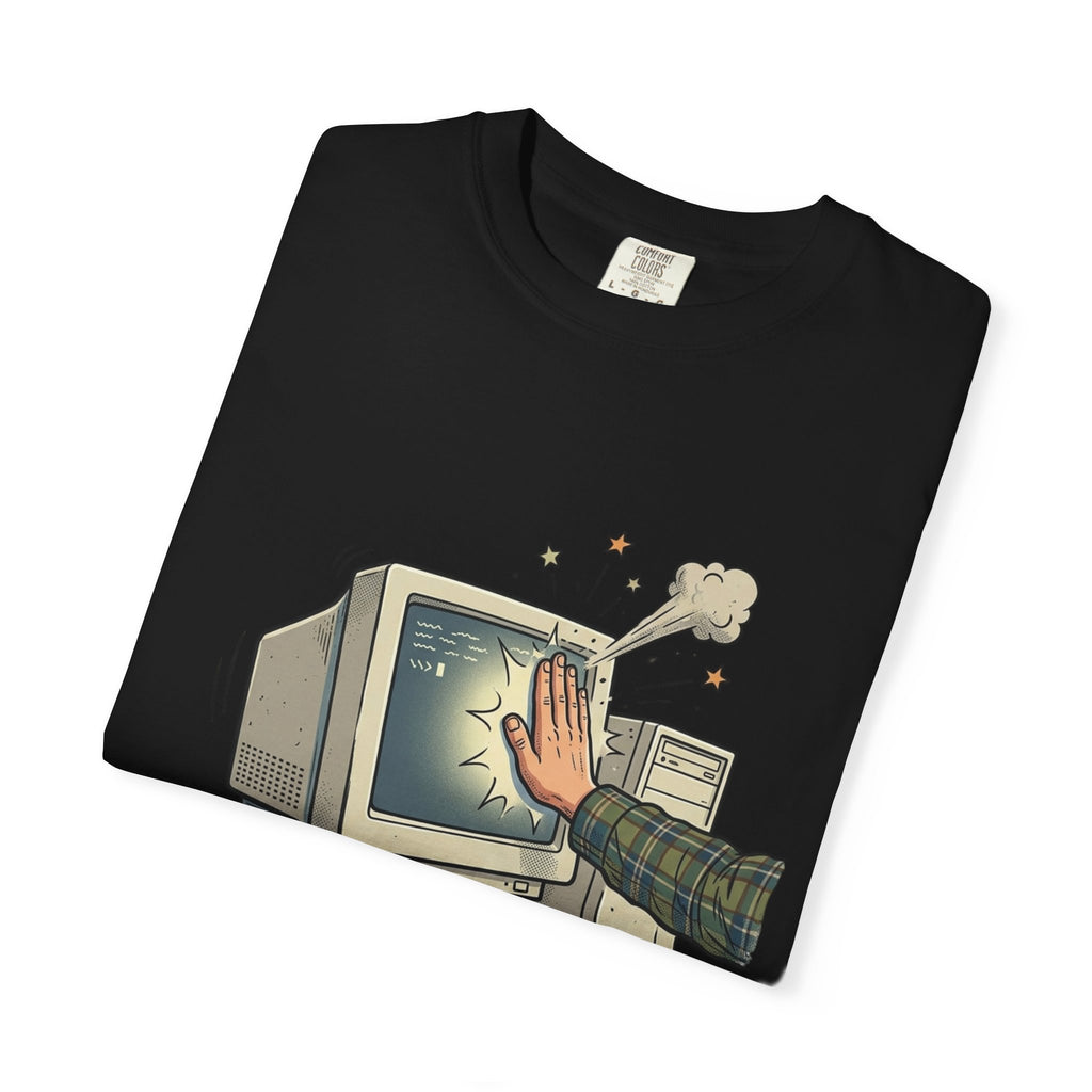 Sometimes Machines Need a Little Bit of Smacking — CRT Tee