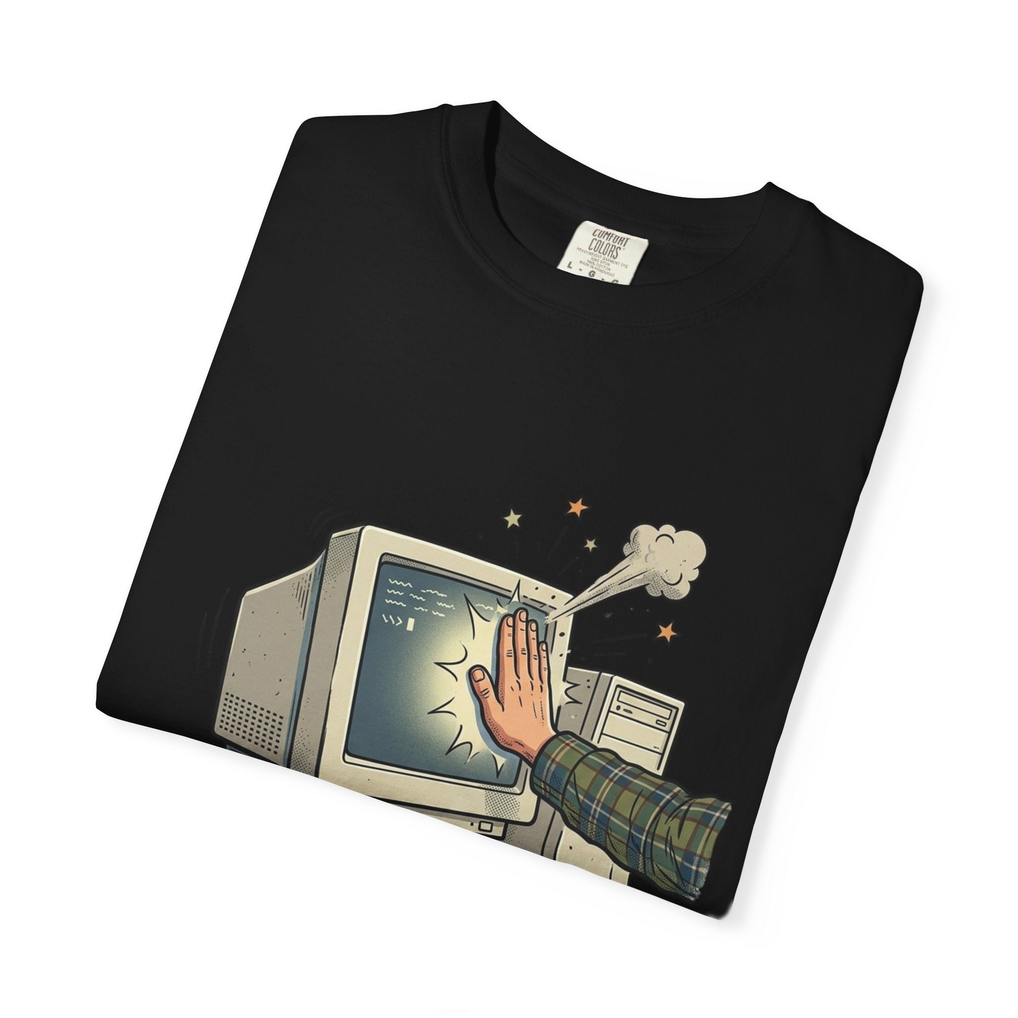 Sometimes Machines Need a Little Bit of Smacking — CRT Tee