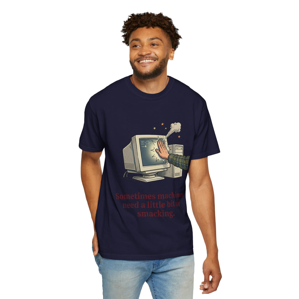 Sometimes Machines Need a Little Bit of Smacking — CRT Tee