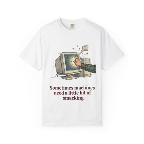Sometimes Machines Need a Little Bit of Smacking — CRT Tee