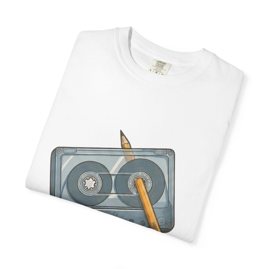 The Original "Rewind" Button — Cassette Tee