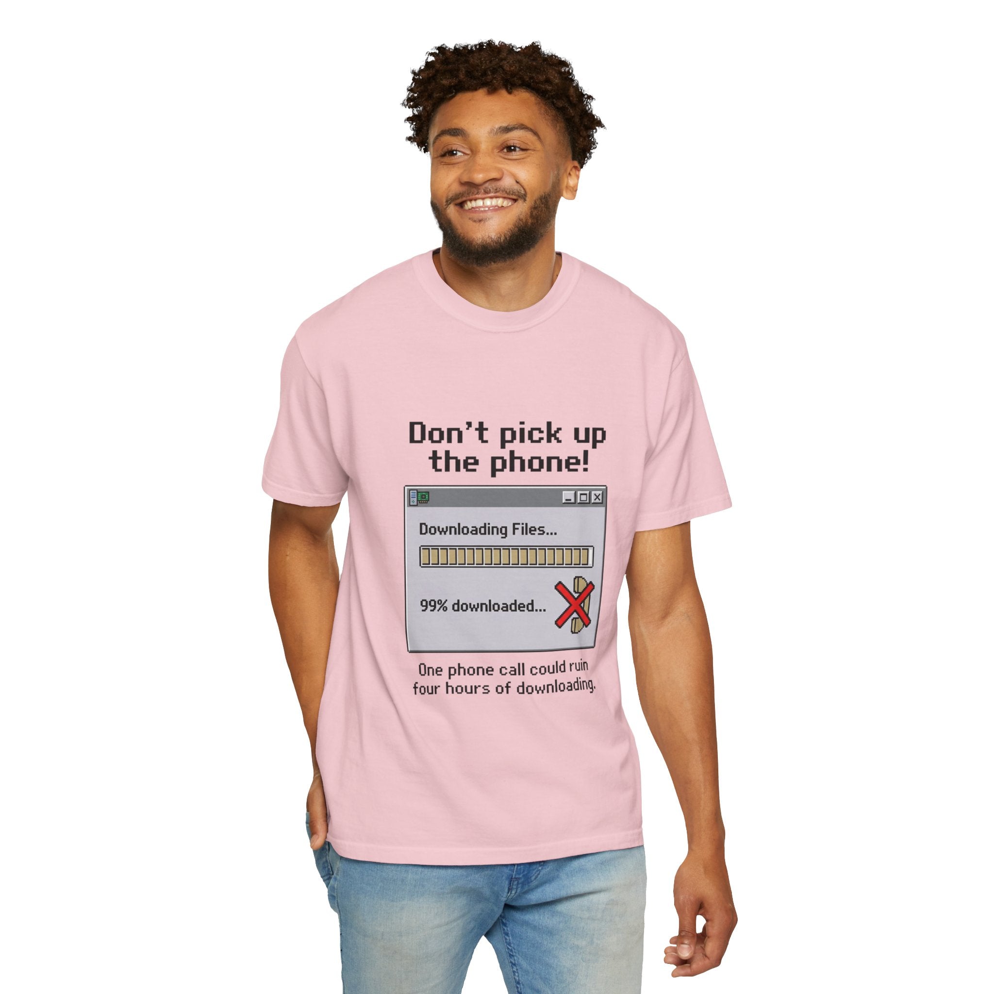 Don't Pick Up The Phone! — Dial-Up Tee