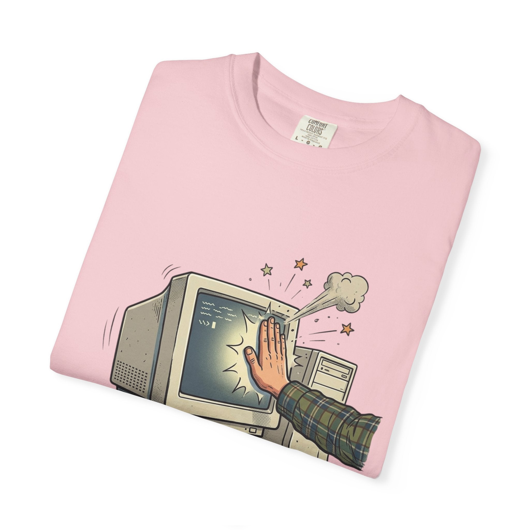 Sometimes Machines Need a Little Bit of Smacking — CRT Tee
