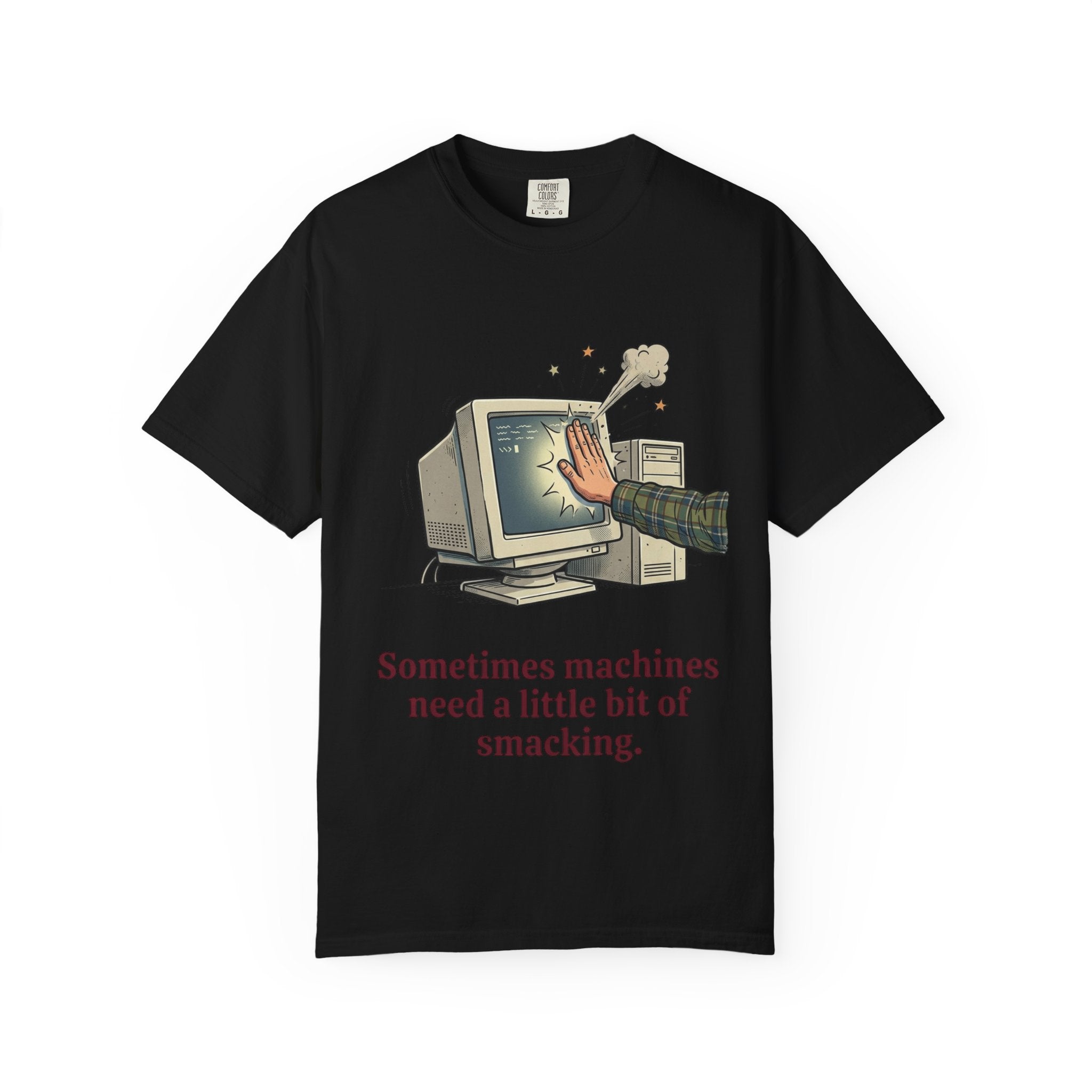 Sometimes Machines Need a Little Bit of Smacking — CRT Tee