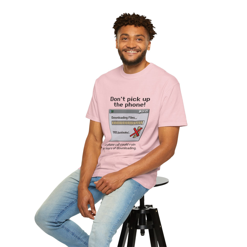 Don't Pick Up The Phone! — Dial-Up Tee
