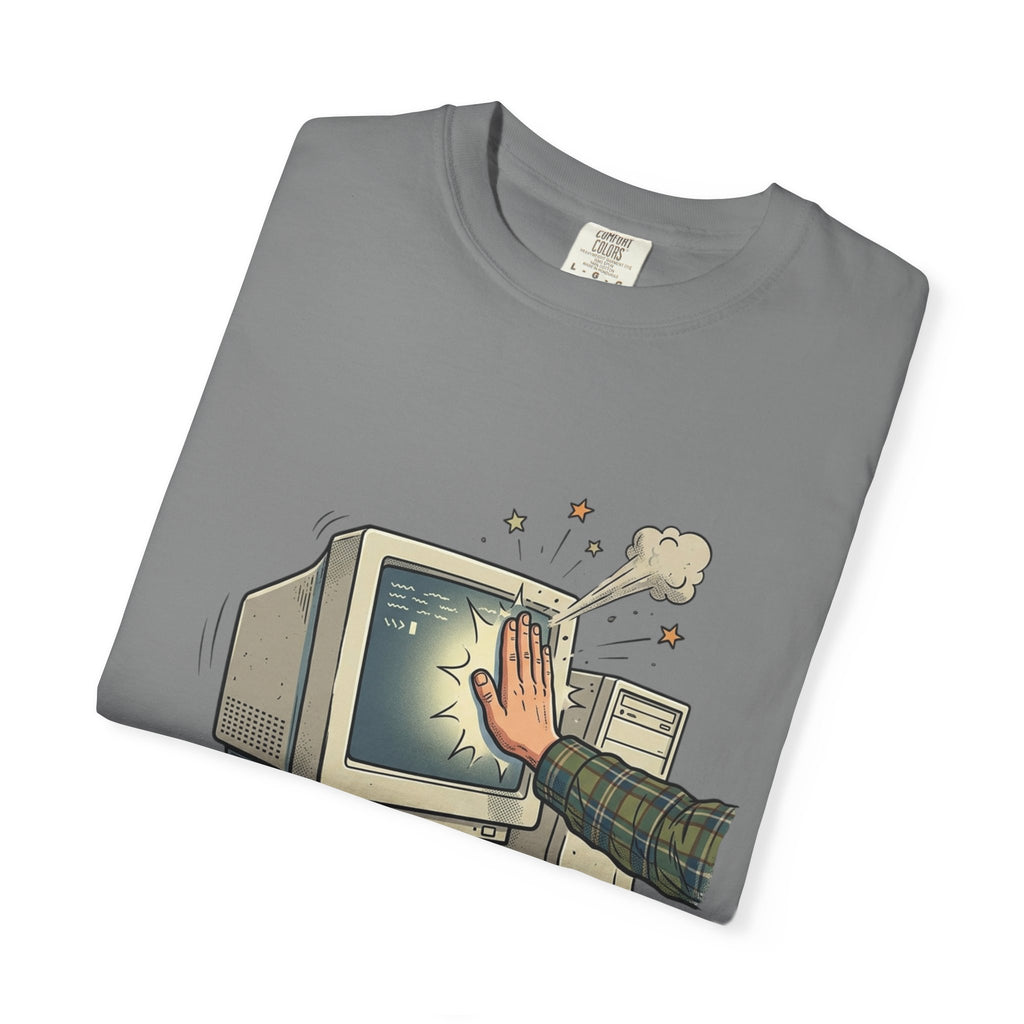 Sometimes Machines Need a Little Bit of Smacking — CRT Tee