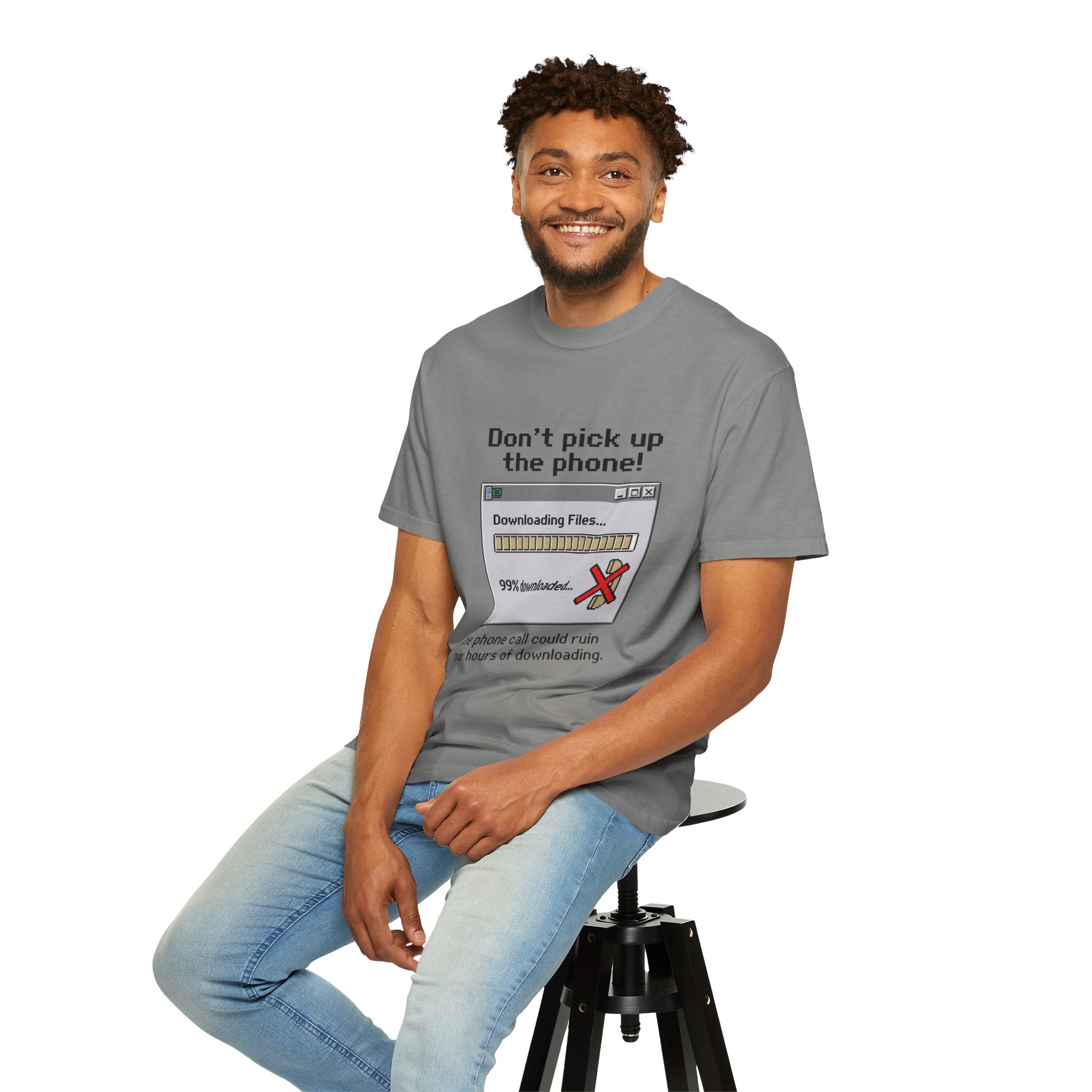 Don't Pick Up The Phone! — Dial-Up Tee