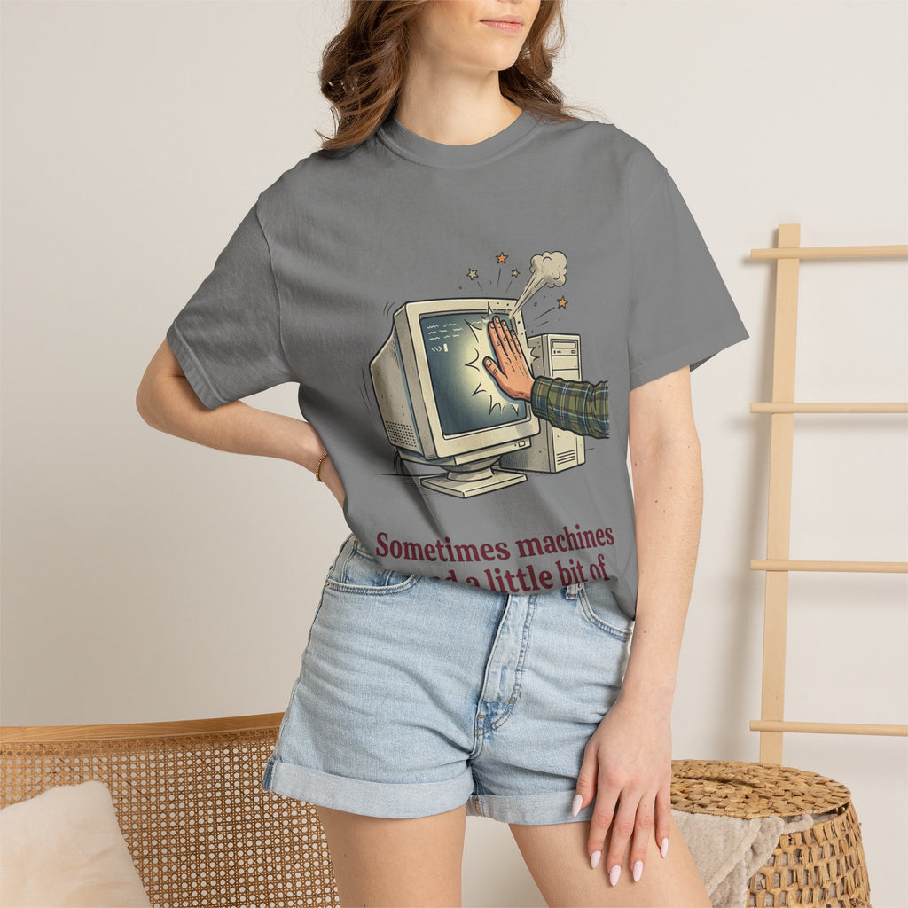 Sometimes Machines Need a Little Bit of Smacking — CRT Tee