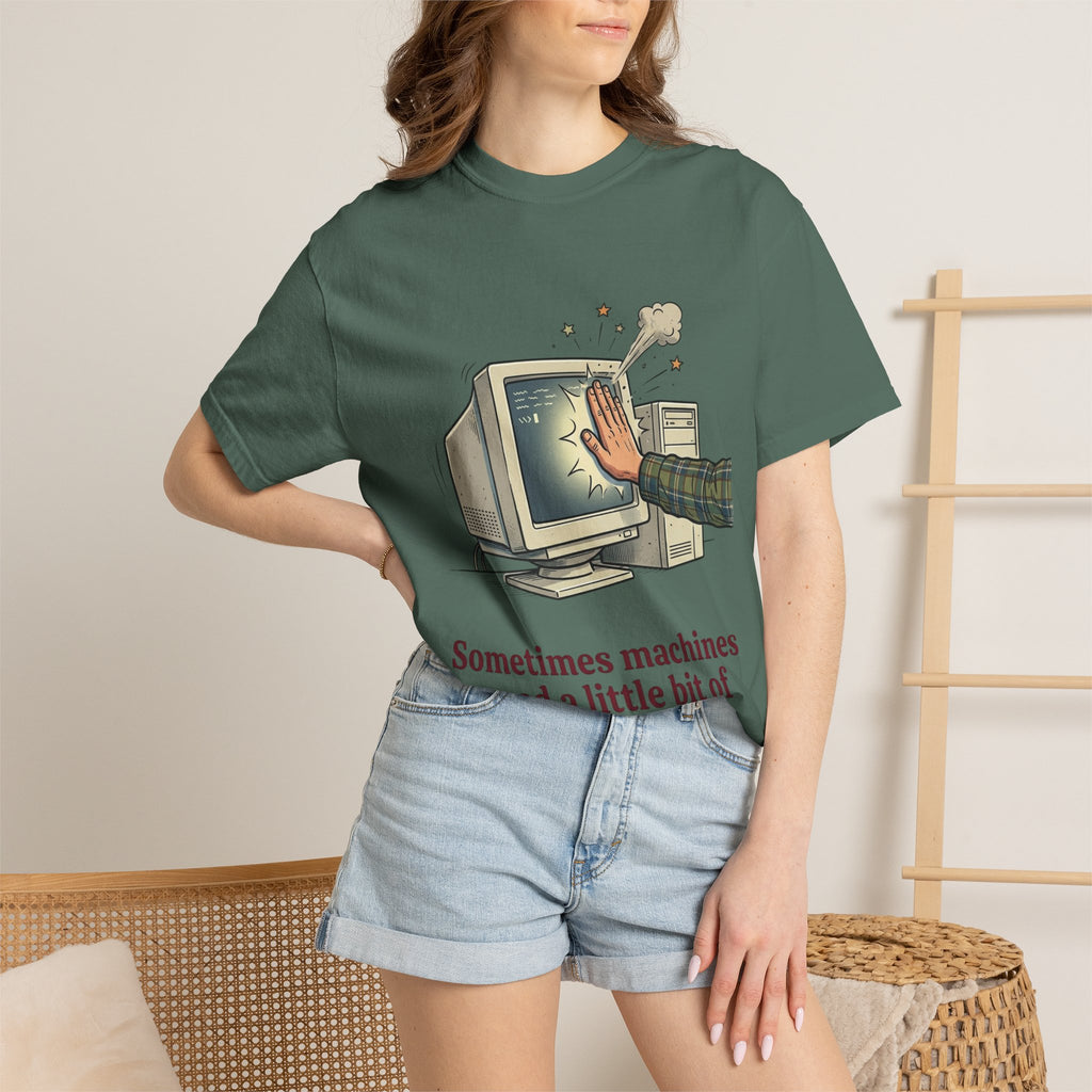 Sometimes Machines Need a Little Bit of Smacking — CRT Tee