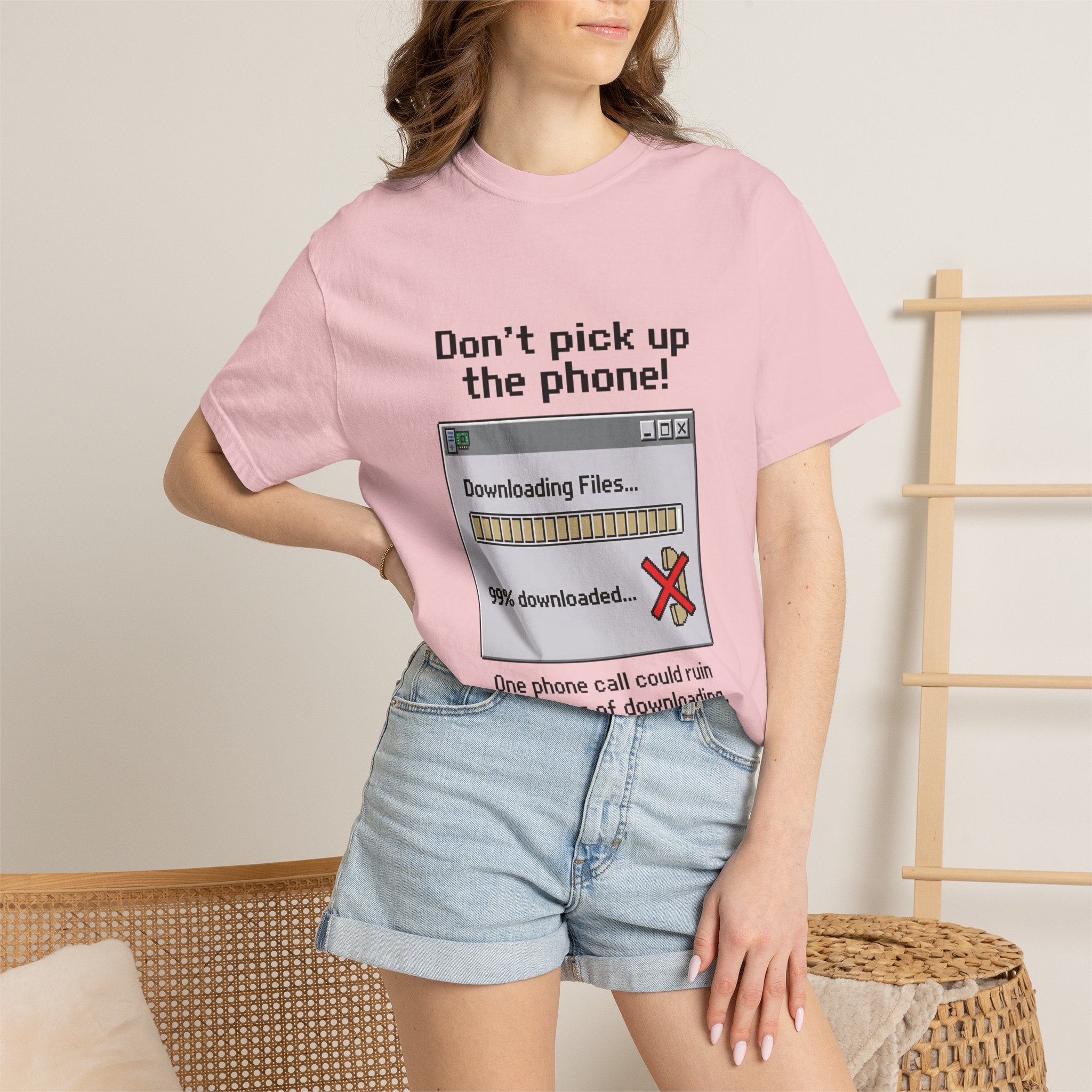 Don't Pick Up The Phone! — Dial-Up Tee
