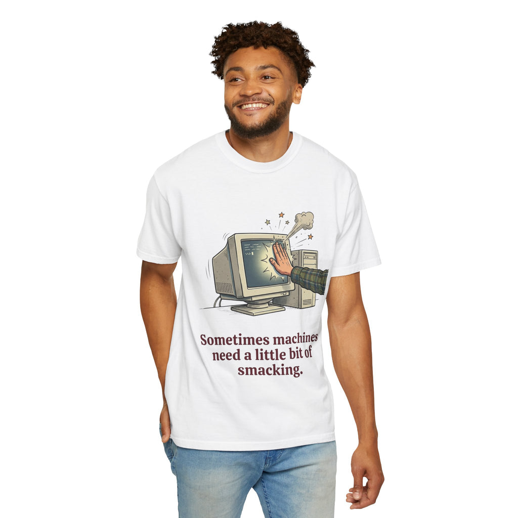 Sometimes Machines Need a Little Bit of Smacking — CRT Tee