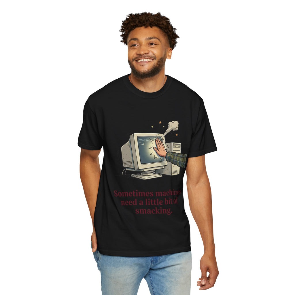 Sometimes Machines Need a Little Bit of Smacking — CRT Tee