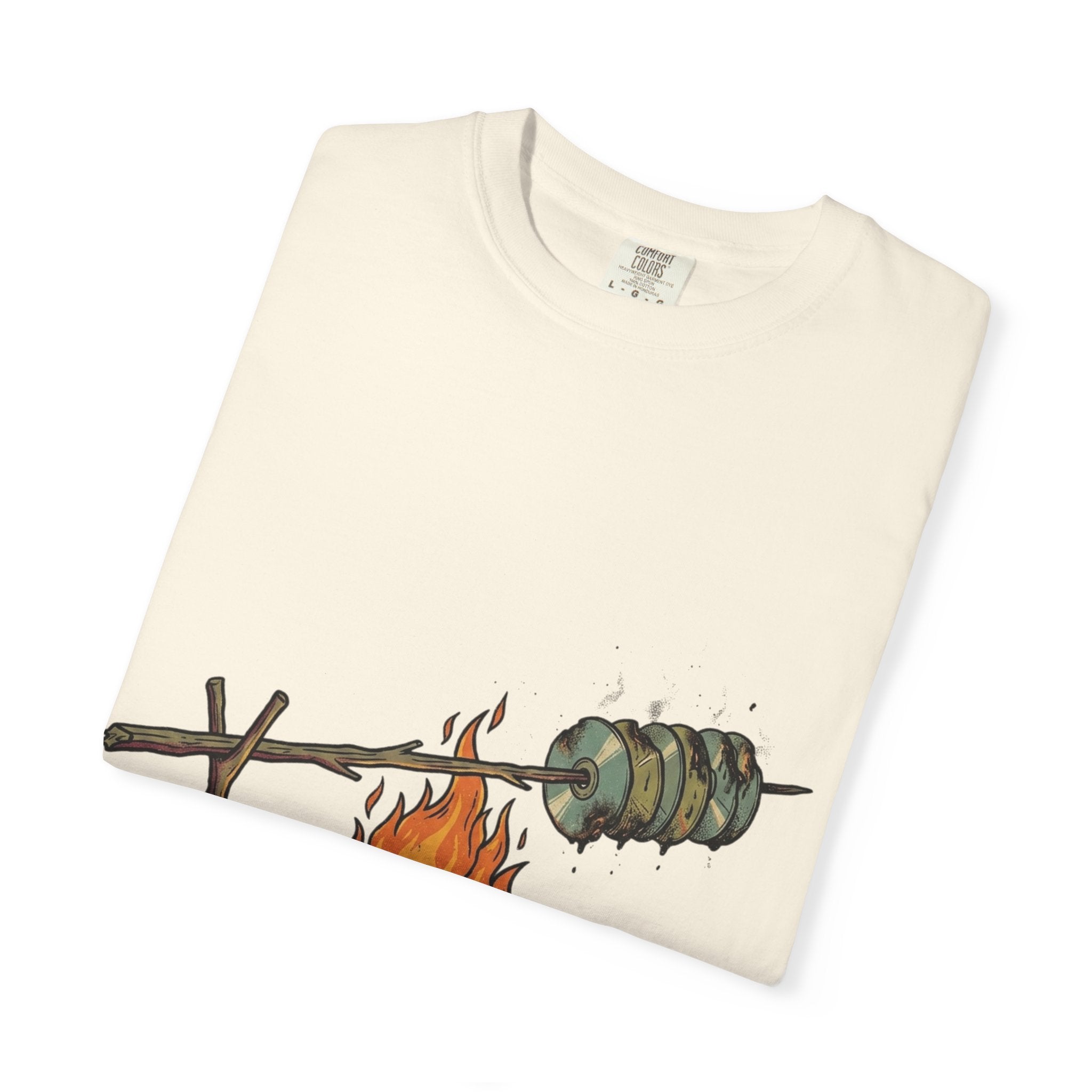 We Used to Burn CDs — Campfire Tee