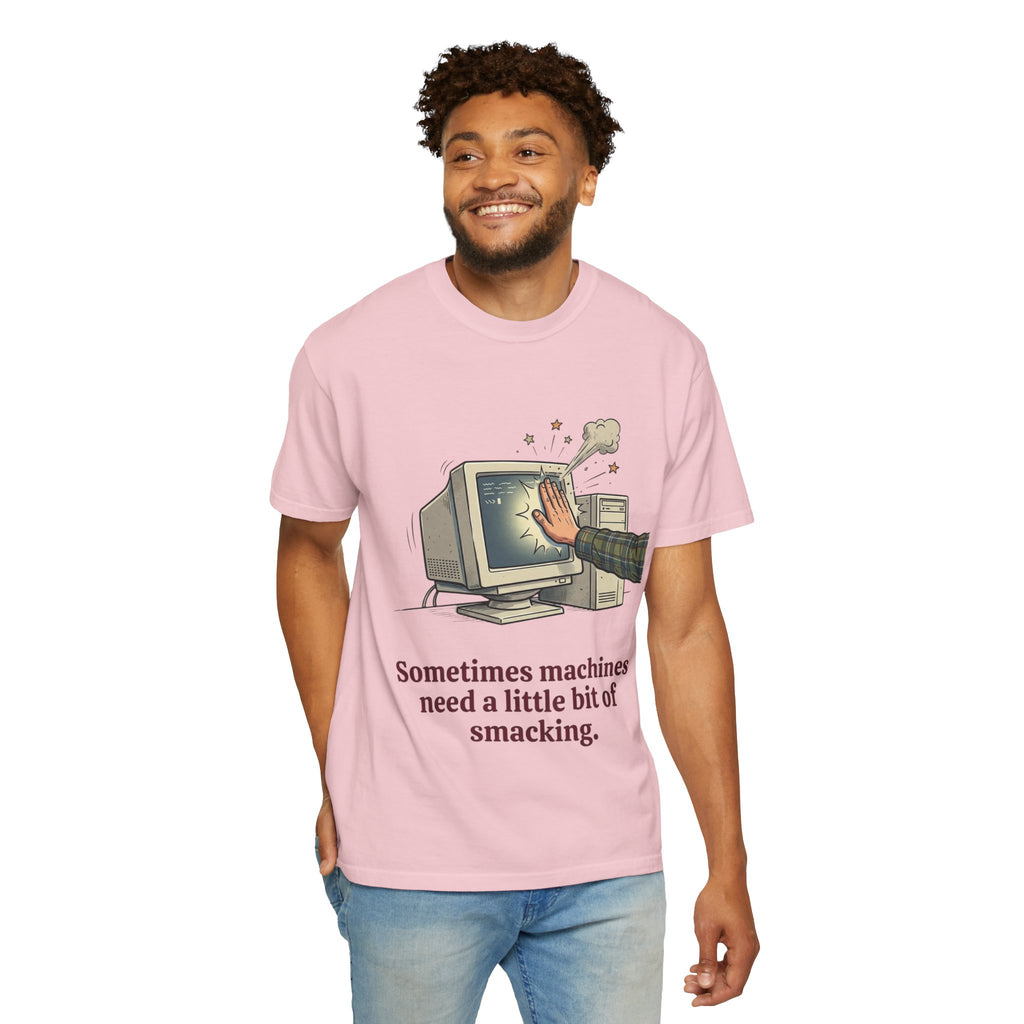 Sometimes Machines Need a Little Bit of Smacking — CRT Tee