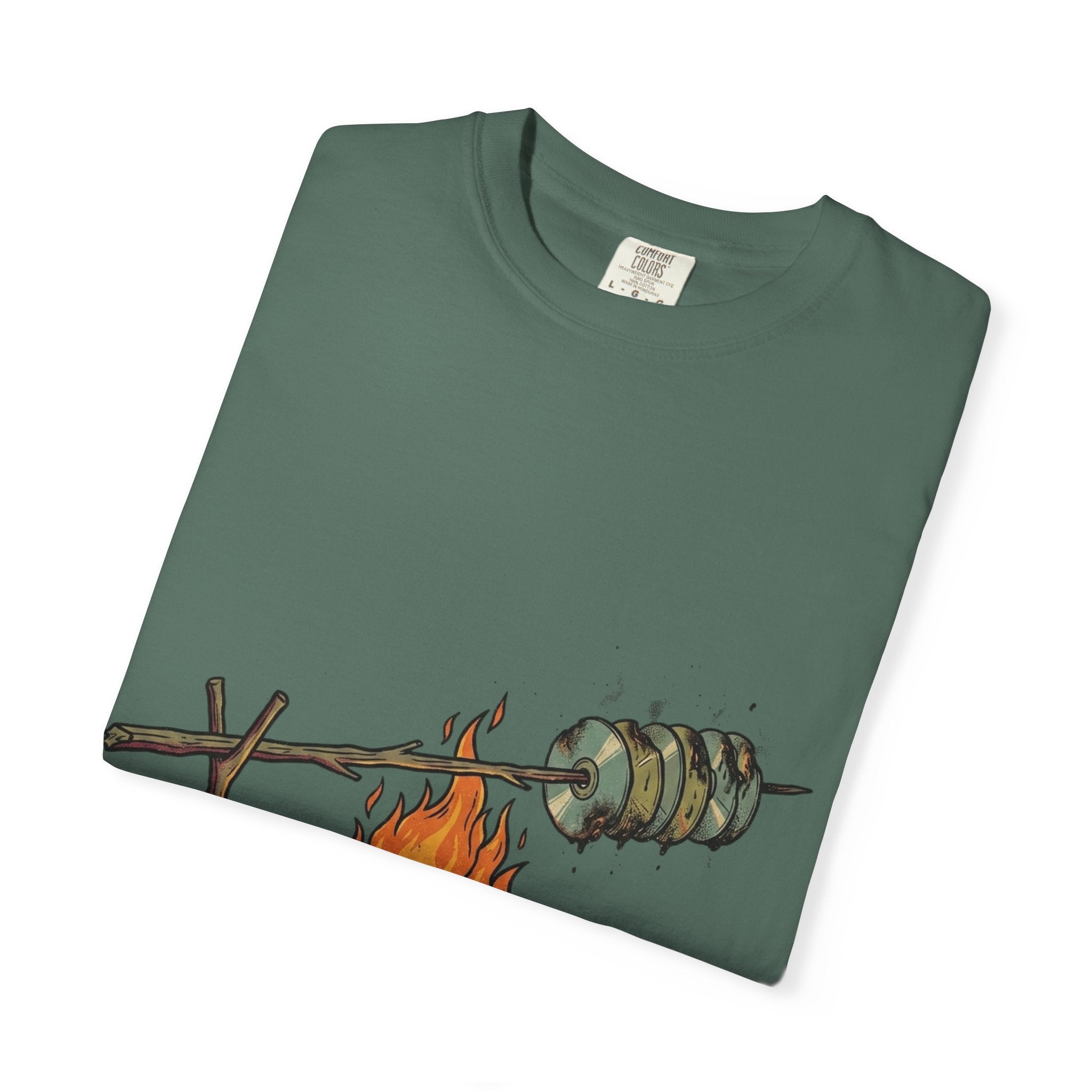 We Used to Burn CDs — Campfire Tee